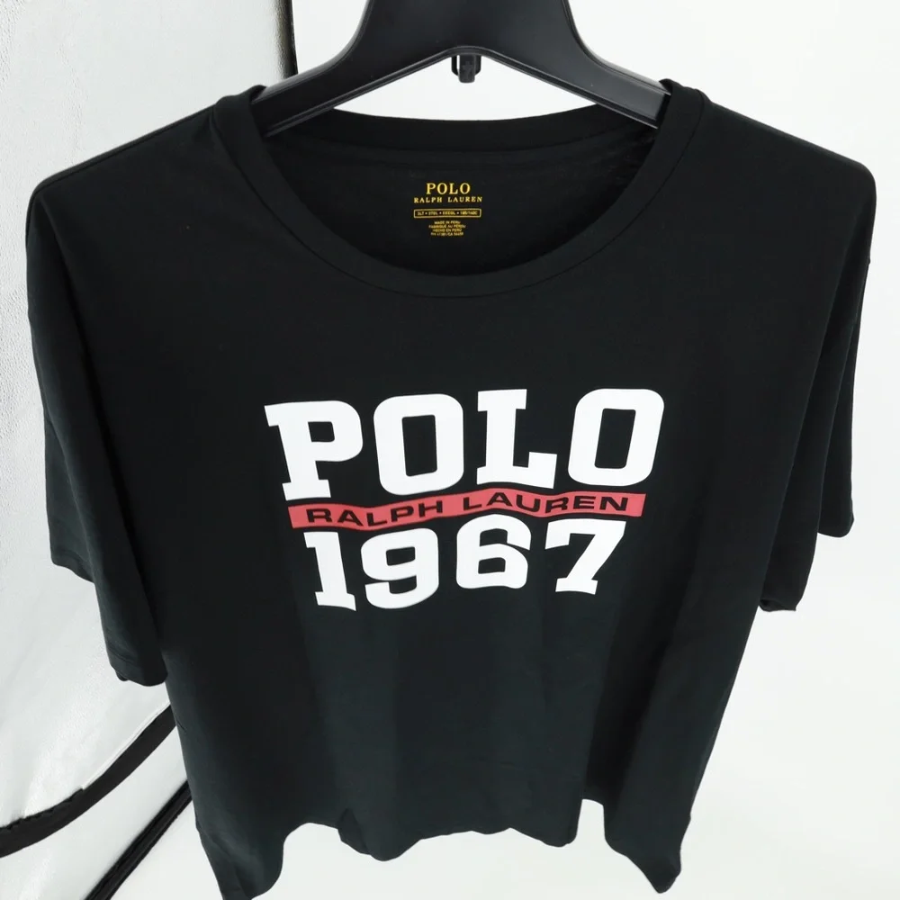POLO RALPH LAUREN Logo Crewneck‎ T-Shirt